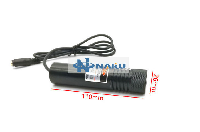 532nm 30mw Green Laser Module Line Line Positioning Lamp